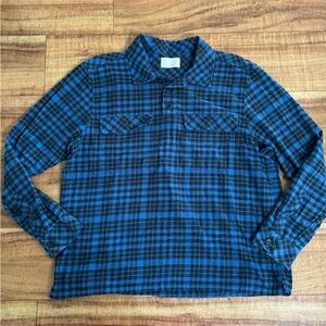 Everlane Blue Plaid Men's Shirt